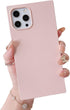Cocomii Rectangle Case for iPhone 11 Pro - Soft Touch Silicone, Protective Phone Case for Women, Chalk Pink