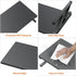 Dual Monitor Stand Riser, Large Wood Monitor Riser for 2 Monitors with Storage, Sturdy Wood & Steel Desktop Organizer