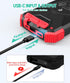 BLAVOR 10,000mAh Solar Charger Power Bank, Portable Wireless Charger with 20W Fast Charging, Dual Flashlight for Camping