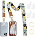 Yonlevres Phone Lanyard Crossbody Strap, Cute Cat Cell Phone Lanyards for around