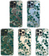 MOSNOVO iPhone 13 Pro Max Case, Clear TPU Bumper with Buffertech 6.6ft Military-Grade Drop Protection, Eucalyptus