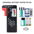 ENSOBO Battery Storage Organizer, Hard Case Holds 148 Types of Batteries (AA AAA C D 9V), Waterproof Fireproof