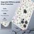RALEAVO Clear Floral Case for iPhone 13 Pro - Slim, Shockproof, MagSafe Compatible, Cute Flower Branch Design for Women.