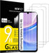 NEW'C 3 Pack Tempered Glass Screen Protector for Samsung Galaxy A15 5G/4G - Case Friendly, Scratch-proof, Bubble Free,