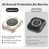 4 Pack Waterproof Case for Apple Watch 45mm Series 9/8/7, 2 in 1 Full Coverage Bumper Protective Cover with Screen