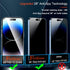 Ferilinso 3 Pack Privacy Screen Protector for iPhone 14 Pro - 9H Tempered Glass, Anti-Spy, Case Friendly, Lens