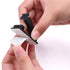 Cable Clips with 3M Adhesive, Multipurpose Wire Clamps for Cable Management - 50 Pack Black with 10 Reusable Ties