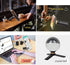 Crystal Ball Photography 80mm K9 Clear Lens Ball Sphere with Mini Tripod Base Stand, Padded Shockproof Sleeve