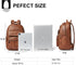 37L Backpack Backpack BackPack Daypack Backpack Leresas Vegan Leather Purse for Women Mens Travel Work Laptop Teacher
