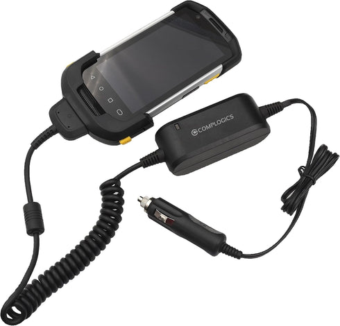 Vehicle Car Charger Cable for TC70, TC75, TC72, TC77; Replaces CHG-TC7X-CLA1-01
