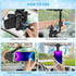 Multifunctional 360 Car Rearview Mirror Phone Holder - Satismoon Car Phone Holder, Rear View Mirror Phone Holder, Car Phone Holder Rear View Mirror Mount (1 Pack)