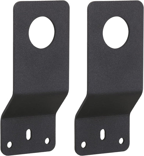 2 Pcs Black Antenna Mount, 3/4" Hole Thick Steel Brackets for UHF VHF Ham NMO Antennas