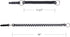 Wisdompro 10 Pack Stylus Tether, Detachable Elastic Coil Lanyards with 3.5mm Earphone Jack for Stylus Pens - Black
