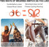 Orange Over Ear Wireless Earbuds with Earhooks Running Bluetooth Earbuds with ear hook Waterproof Small Earphones in Ear Headphones Noise Cancelling Headset Android Ear Buds for Workout Sport Gym