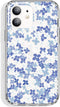 iPhone 12 Case and iPhone 12 Pro Case Clear 6.1 Inch with Pattern Design, Slim TPU Cover + Shockproof Bumper for Women