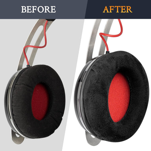 SOULWIT Earpads Replacement for Sennheiser Momentum On-Ear 1, 2, HD1 Headphones, Noise Isolation High-Density Foam