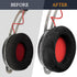 SOULWIT Earpads Replacement for Sennheiser Momentum On-Ear 1, 2, HD1 Headphones, Noise Isolation High-Density Foam