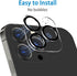 Dengduoduo 3 Pack Tempered Glass Camera Lens Protector for iPhone 11 Pro & Pro Max, Ultra HD, 9H Hardness, Easy Install.
