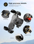 Bike Phone Holder, Universal Motorcycle Phone Holder for Road Bike MTB Scooter, 360 Rotate for 4.7-7.2 Inch