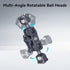 SMALLRIG 1/4 Camera Magic Arm, Flexible Articulating Arm with Screws, Field Monitor Mount with Dual Ballhead, Aluminum