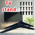 Dranvosk 65.62 85.3 Inch 2PCS Universal TV Stand Legs for to TVs Replacement TV Feet with Screws Easy Install Plastic