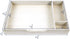 2 Organizer,16 1/2 10 1/4 5 1/8 Ikee Design Wooden Tier Monitor Stand with Drawer,Wood Desktop Stands for Laptop ,TV