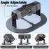 1/4" Setup DAWASAPAT Desktop Projector Stand Table, MINI Tabletop Projector Holder Mount with Screw & Cable Ties, Easy
