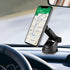 CarsMinders 360 Magnetic Phone Mount for Car Industrial Suction Cup Dashboard & Windshield Holder with Telescopic Arm