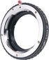 Haoge Manual Lens Mount Adapter for Leica M LM Lens to Olympus and Panasonic Micro Four Thirds MFT M4/3 M43 Mount Camera