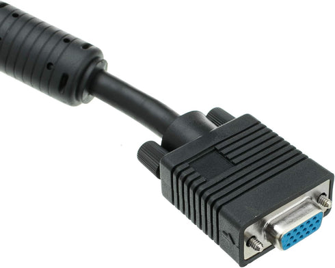 HD15 HD15 3 CableWholesale VGA Extension Cable SVGA Male to Female Male to Female Double Shielded Monitor Video Coaxial