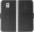 Samsung Galaxy Note 3 Wallet Case, Wrist Strap Lanyard Leather Flip Cover with Card Holder Stand for Galaxy Note3 N9005