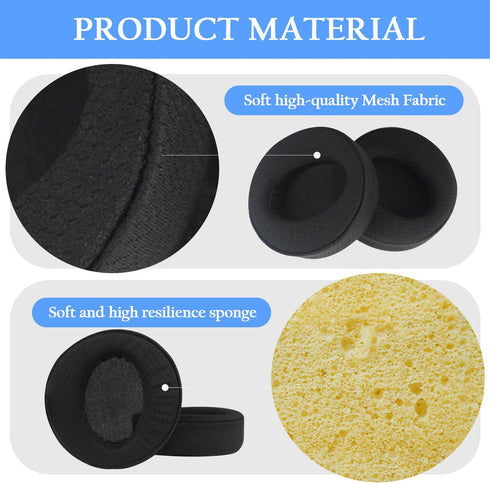Quick Fit Replacement Earpads for Sony MDR-XB950BT XB950B1/XB950N1 Wireless Headphones, Sweatproof Ear Cushions