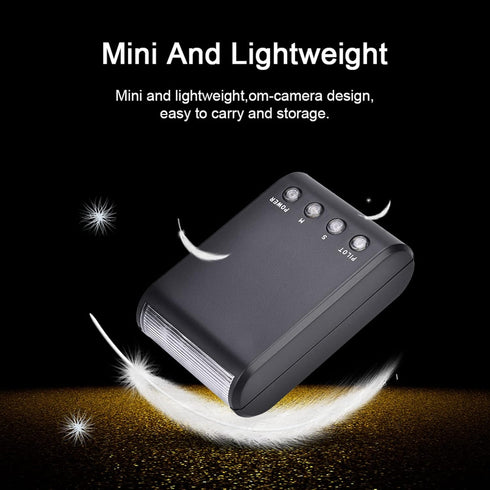 Camera Flash Speedlite for DSLR Cameras, Portable Mini Digital Hot Shoe Mount Flashlight with Auto Pre Flash Sensor