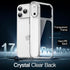 JETech 17 6.9-Inch, Case for iPhone Pro Max Non-Yellowing Shockproof Phone Bumper Cover, Anti-Scratch Clear Back