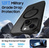 Ntwinro 14 13 6.1 Inch, for iPhone Case & iPhone Case with Wallet, MagSafe Compatible, Detachable Magnetic Phone Card