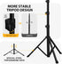 Ring Light with Stand and Phone Holder, 10'' LED Selfie Ring Light with Tripod for Video Recording and Makeup