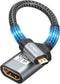JSAUX Micro HDMI to HDMI Adapter 2Pack, Micro HDMI Male to HDMI Female Adapter Cable, 4K@60Hz HDR Compatible for Nikon