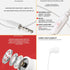 2Packs Sleep Earphone Gift Bag - Noise Isolating in-Ear Sleep Earbuds, Soft Silicone for Insomnia Side Sleeper, Yoga,