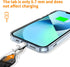 CACOE Phone Lanyard 2 Pack with Adjustable Neck Strap and Phone Patches, Universal Multifunctional Lanyards for Most