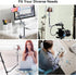 UTEBIT 22" 1/4" Magic Arm w Clamp Mount, Desk Camera Mount Articulating Friction Boom w Arm Thread Adapter, Overhead
