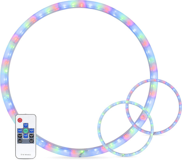 BELVA BSA10LED Universal 10-inch RGB LED Subwoofer Light Ring with Remote