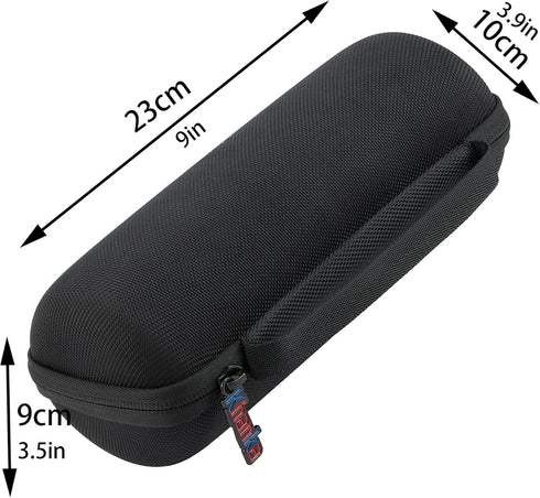 Khanka Hard Travel Case for Ortizan Portable Bluetooth Speaker, IPX7 Waterproof, Case Only, Black