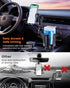 Easkkty 2 1 Cup Phone Holder for Car with Expandable Base, Upgraded in Hands Free Cellphone Holder Cupholder Car Mount