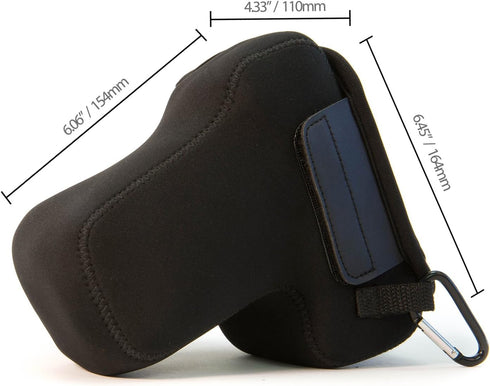 MegaGear MG088 Ultra Light Neoprene Camera Case for Nikon D3500, D3300, D3400, D5100, D5200, D5300, D5500, D5600 (18-55