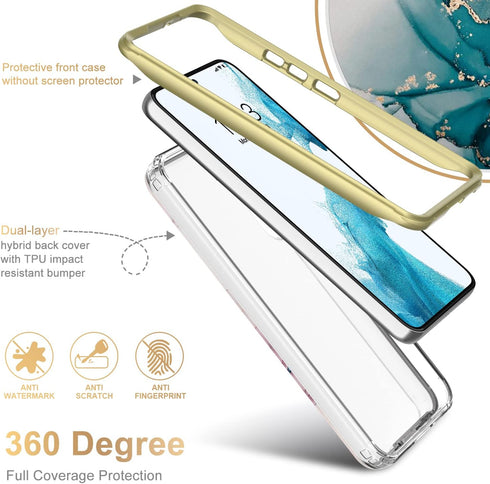 Esdot Compatible with Samsung Galaxy S22 Plus Case - Fashionable Protective Phone Case, 21ft Drop Tested