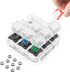 Cherry MX Switch Tester Tool for Mechanical Keyboards, 9-Key Testing with Keycap Puller and O Rings