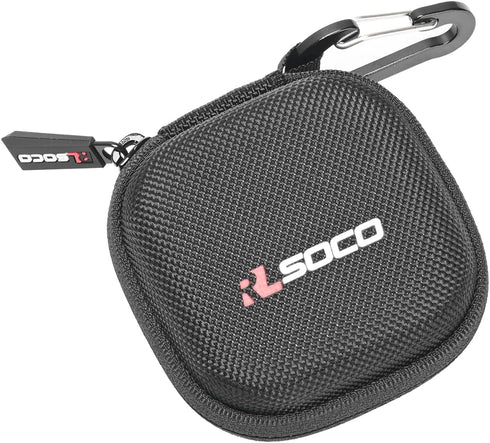 RLSOCO Hard Case for Shokz OpenFit/OpenFit Air Open-Ear True Wireless Bluetooth Headphones (Black)