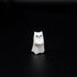Artisan Keycaps - Cute Ghost keycaps Shine Through Keycaps Resin Keycaps Custom Keycaps Escape Handmade Keycap for Mechanical Keyboard Key cap (Dignified Little Ghost, Opaque) by REDQIN