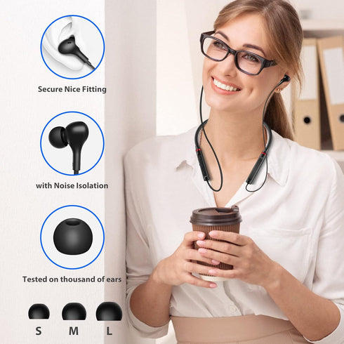 Wireless Earbuds Bluetooth Headphones for Samsung A53 A54 S24 Ultra, iPhone 13 Pro Max, Google Pixel