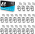 Vinyl Siding Clips, 20-Pack No-Hole Outdoor Camera Mount for Blink, Arlo, Ring, No-Damage, Weatherproof Stainless Steel